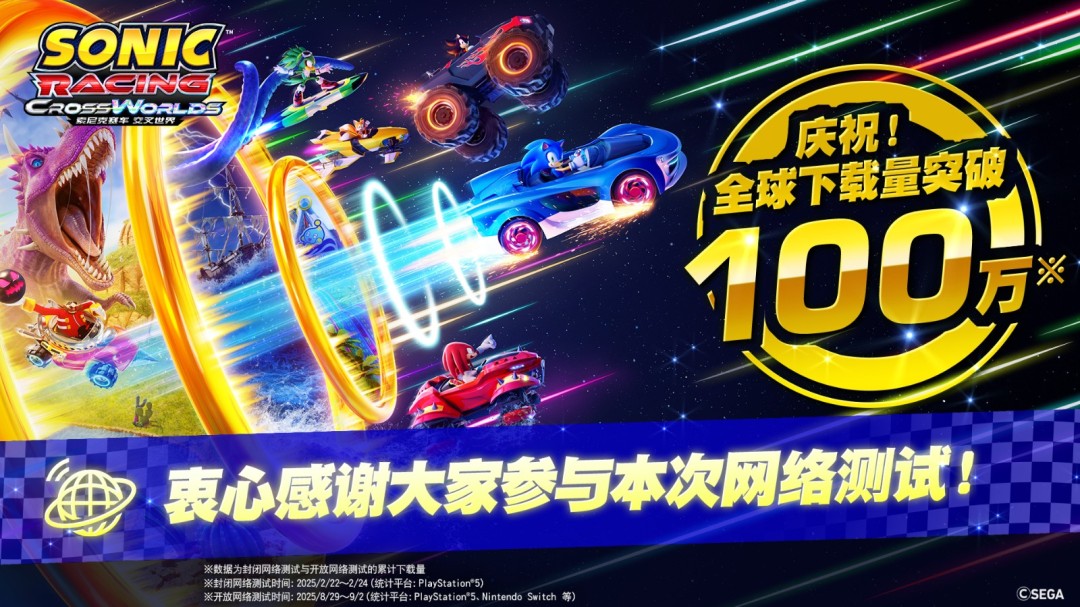 索尼克赛车交叉世界体验版